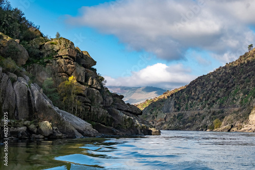 Beautiful River and Mountains Scenery 