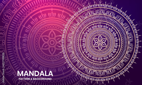 Elegant Mandala Design For Invitation Card and Poster