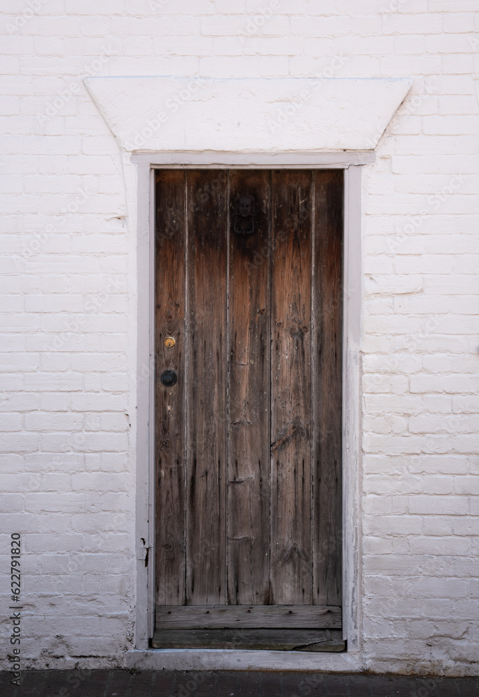 Traditional English house front entrance Traditional English house front entrance