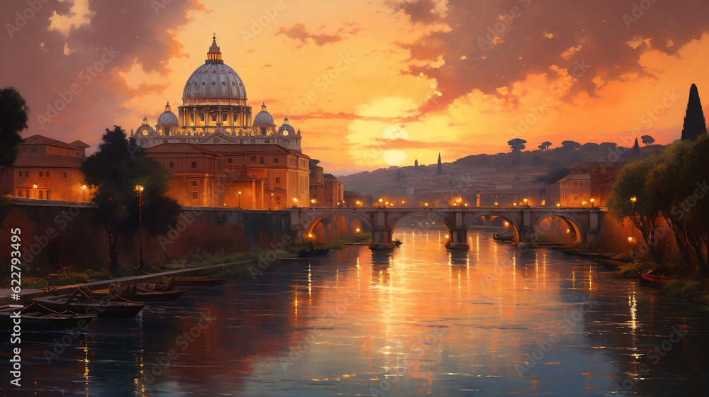 Rome Splendor, Generative Ai