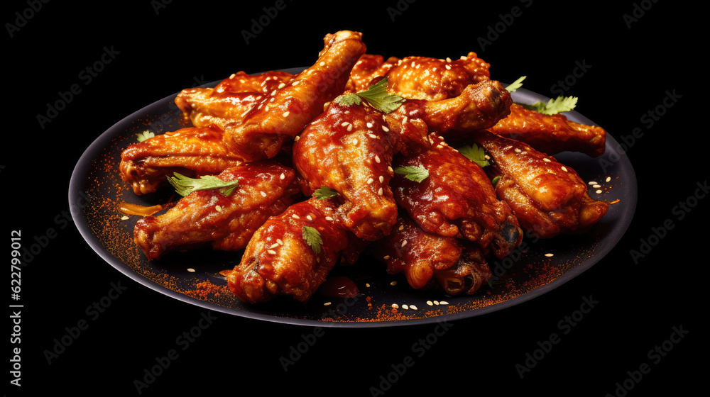 hot wings for the big game