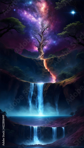 Tree of life in galaxy