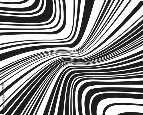 Elegant pattern with wavy, ...