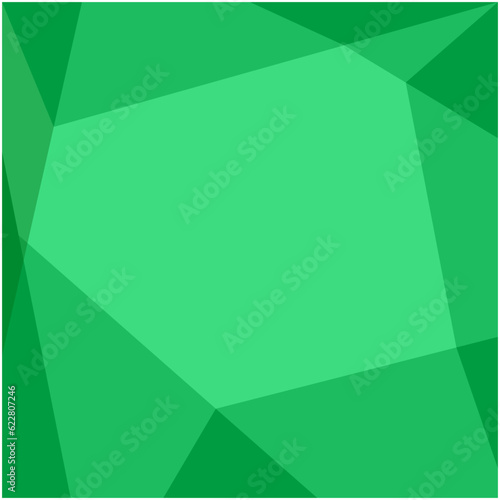 geometric green background abstract template