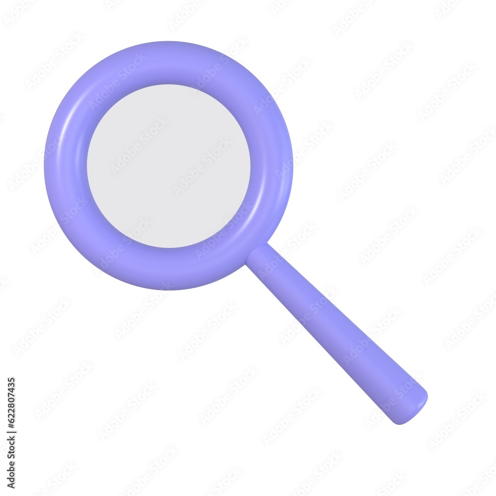 3D magnifying glass icon isolated on transparency background. Discovery, research, search, analysis concept. 3D Business icon. 3D rendering illustration. Minimal cartoon style. 3D magnifying glass icon isolated on transparency background. Discovery, research, search, analysis concept. 3D Business icon. 3D rendering illustration. Minimal cartoon style.