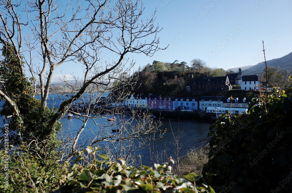 Portree in Scotland Portree in Scotland