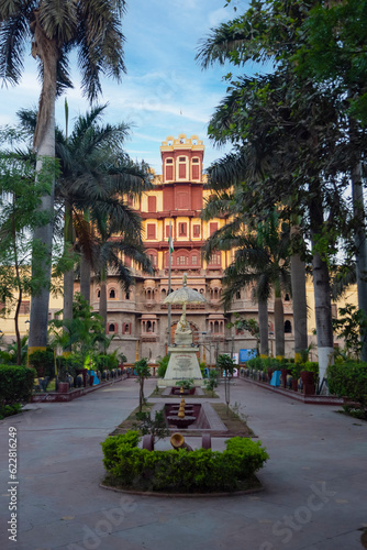 Rajwada, Indore, Madhya Pradesh. Also known as the Holkar Palace or Old Palace. Indian Architecture. Selective Focus.