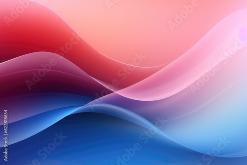 Abstract blue, violet and pink swirl wave background. Flow liquid lines design element. Light pastel colors. Abstract futuristic background