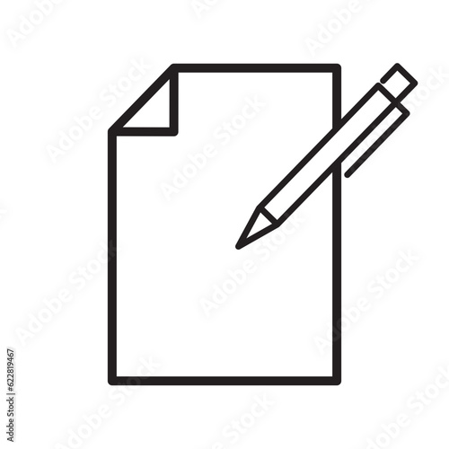 Document and File icon vector