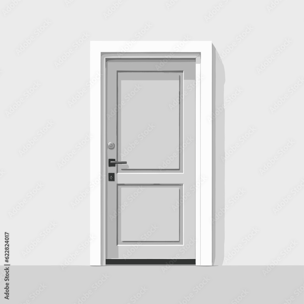 door vector flat minimalistic asset isolated illustration door vector flat minimalistic asset isolated illustration