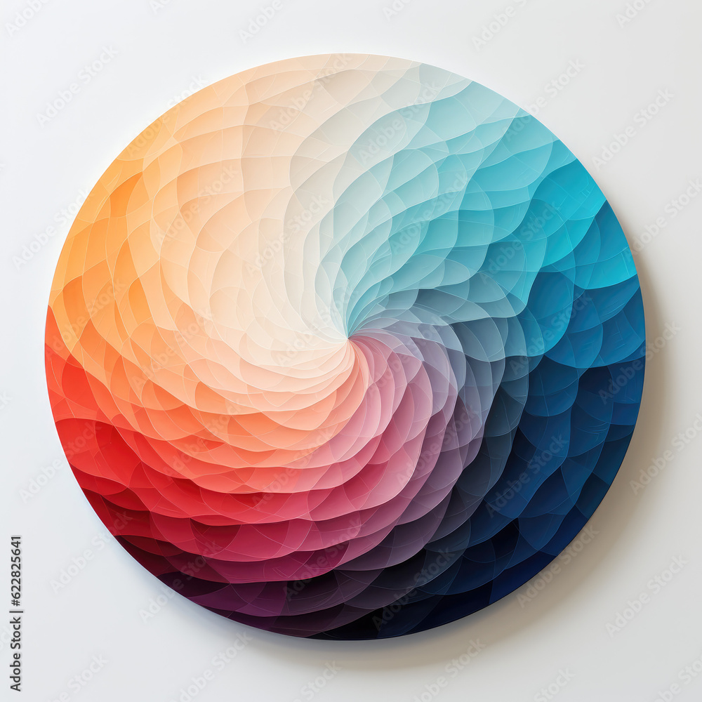 circular colorfull pattern circular colorfull pattern