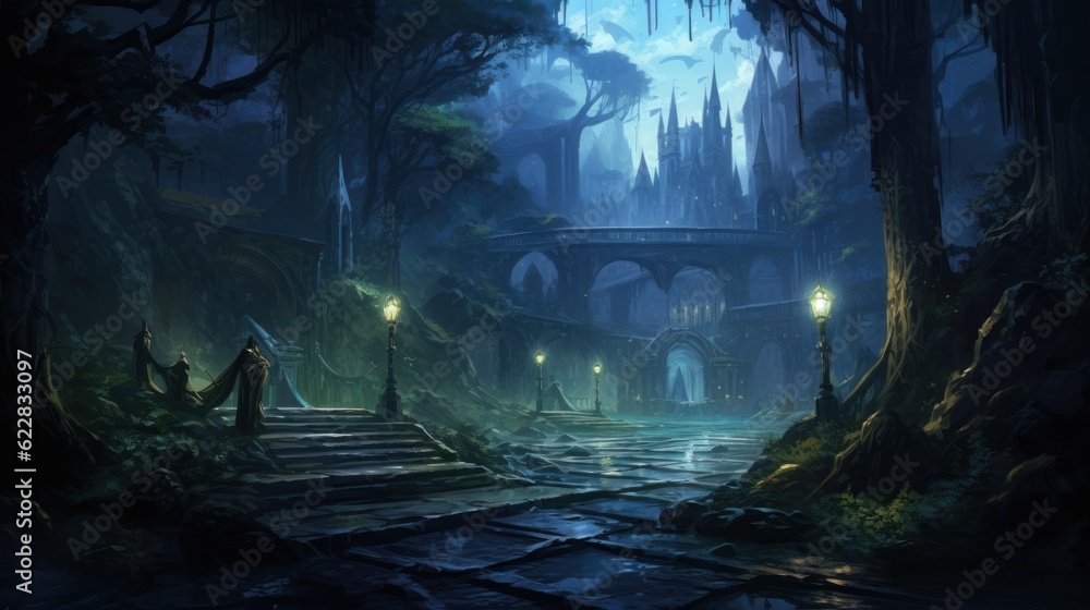 Role Playing Open World Game Art Artwork	