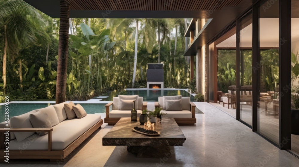 Embrace the tropical climate of Miami by incorporating architectural elements like open - air spaces, large windows, and a seamless indoor outdoor flow Embrace the tropical climate of Miami by incorporating architectural elements like open - air spaces, large windows, and a seamless indoor outdoor flow