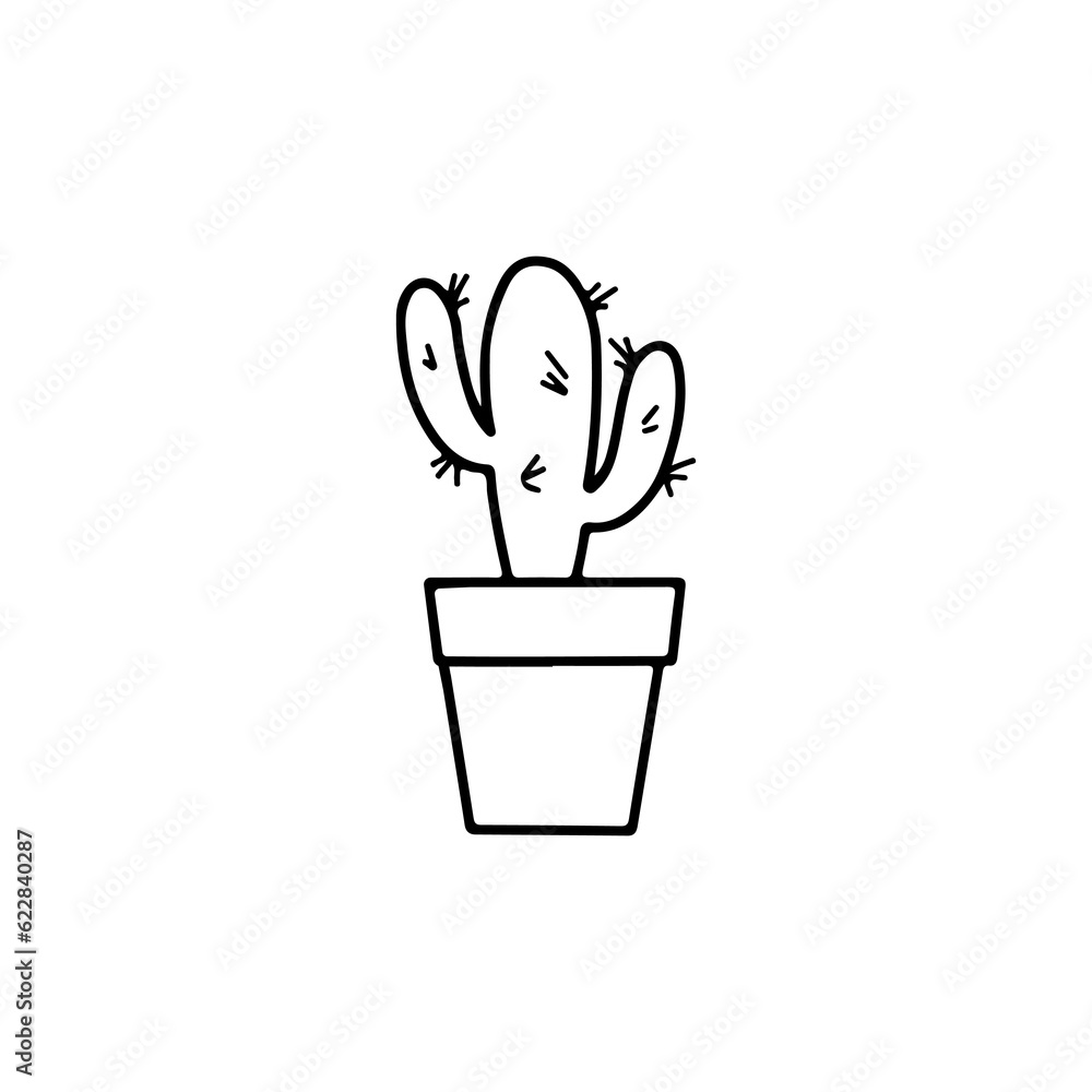 vector illustration of a cactus tree vector illustration of a cactus tree