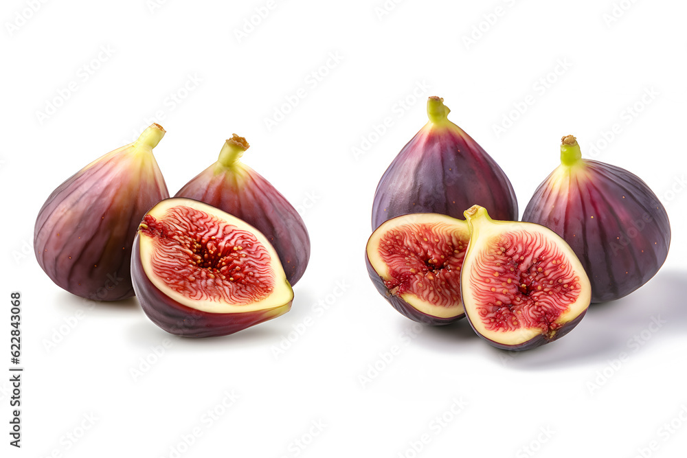 figs isolated on white figs isolated on white