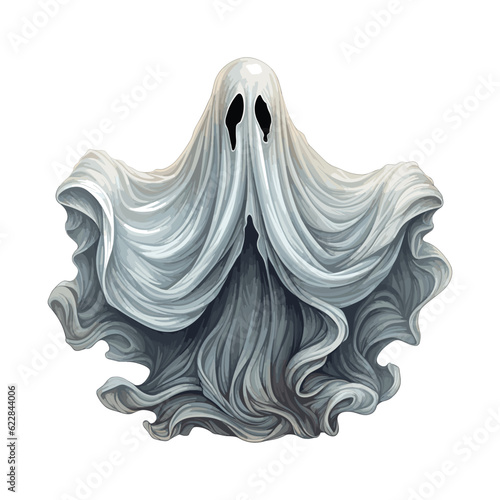 Halloween  scary ghost vector 