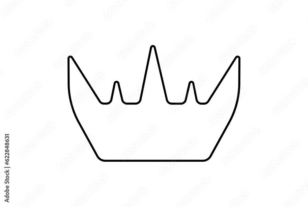 crown line icon minimalist king symbol art royal sign artwork crown line icon minimalist king symbol art royal sign artwork