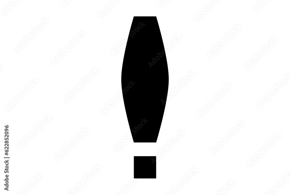 exclamation mark flat icon black minimalistic warning symbol art app web sign exclamation mark flat icon black minimalistic warning symbol art app web sign