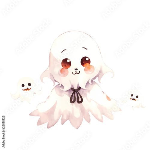 Cute puppy dog ghost 