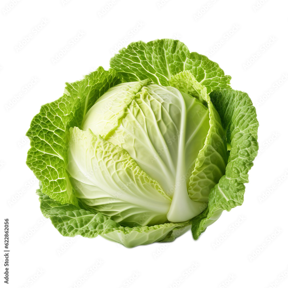 Fototapeta premium cabbage isolated on white background
