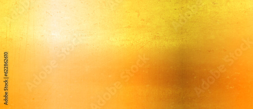 Shiny gold surface as background  closeup view