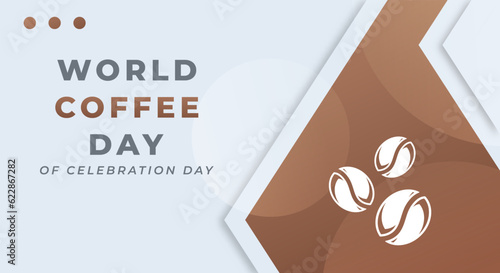 International Coffee Day Celebration Vector Design Illustration for Background, Poster, Banner, Advertising, Greeting Card