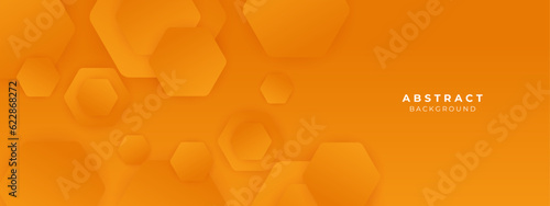 Abstract geometric orange color elegant background. vector illustration