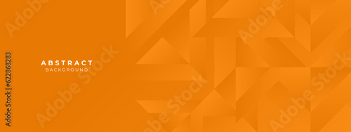 Abstract orange monochrome vector background, for design brochure, website, flyer. Geometric white wallpaper for certificate, presentation, landing page