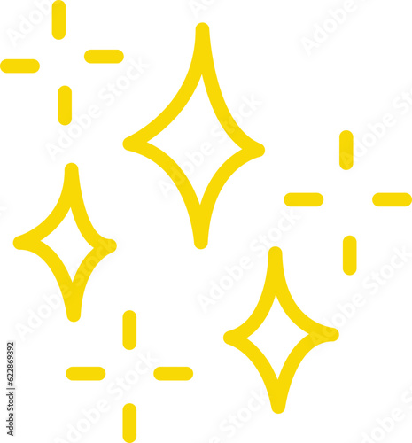 Sparkles Emoji Cartoon Icons