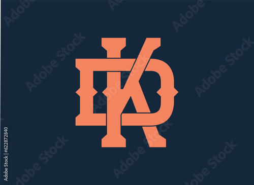 KD Logo Design Or DK Logo Design