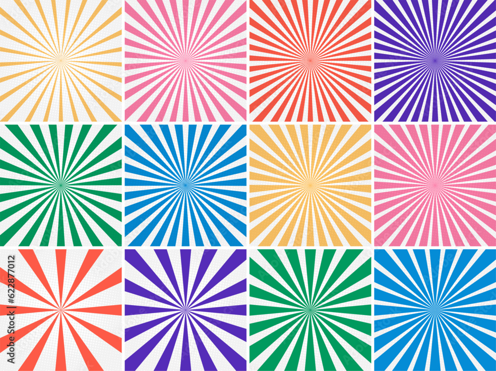 Sunburst dotted Sunburst dotted