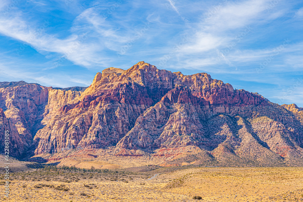 Naklejka premium mountains in the desert
