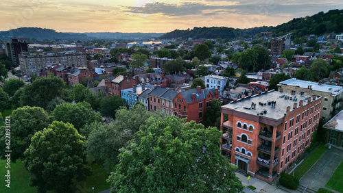 Pittsburgh North Side at Sunset