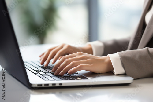 Technology working hands online laptop cyberspace person connection computer office business businessman