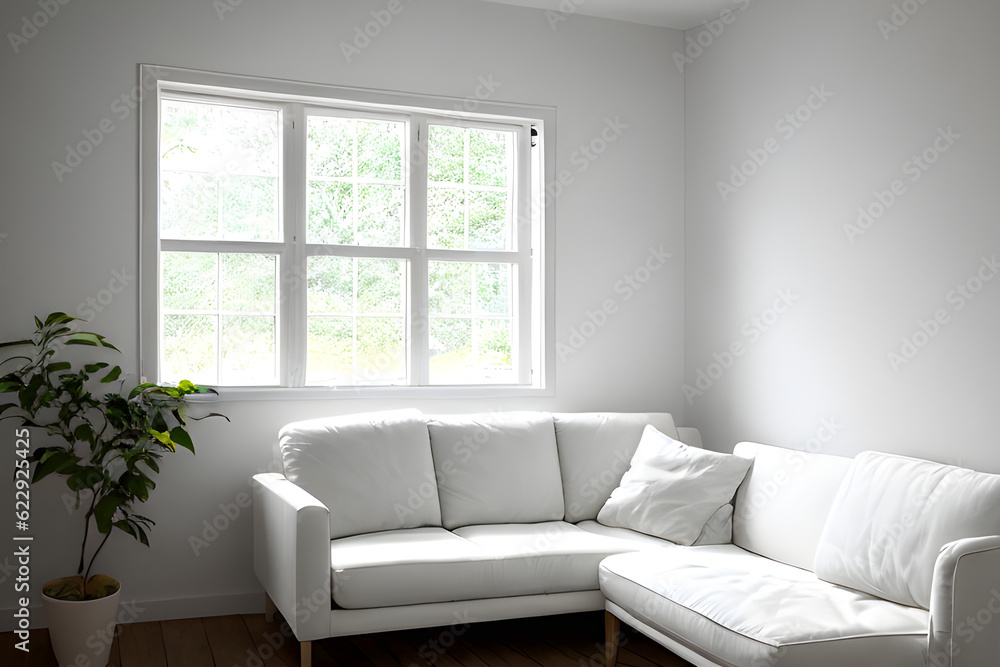 white wall, sofa, window
Generative AI white wall, sofa, window
Generative AI