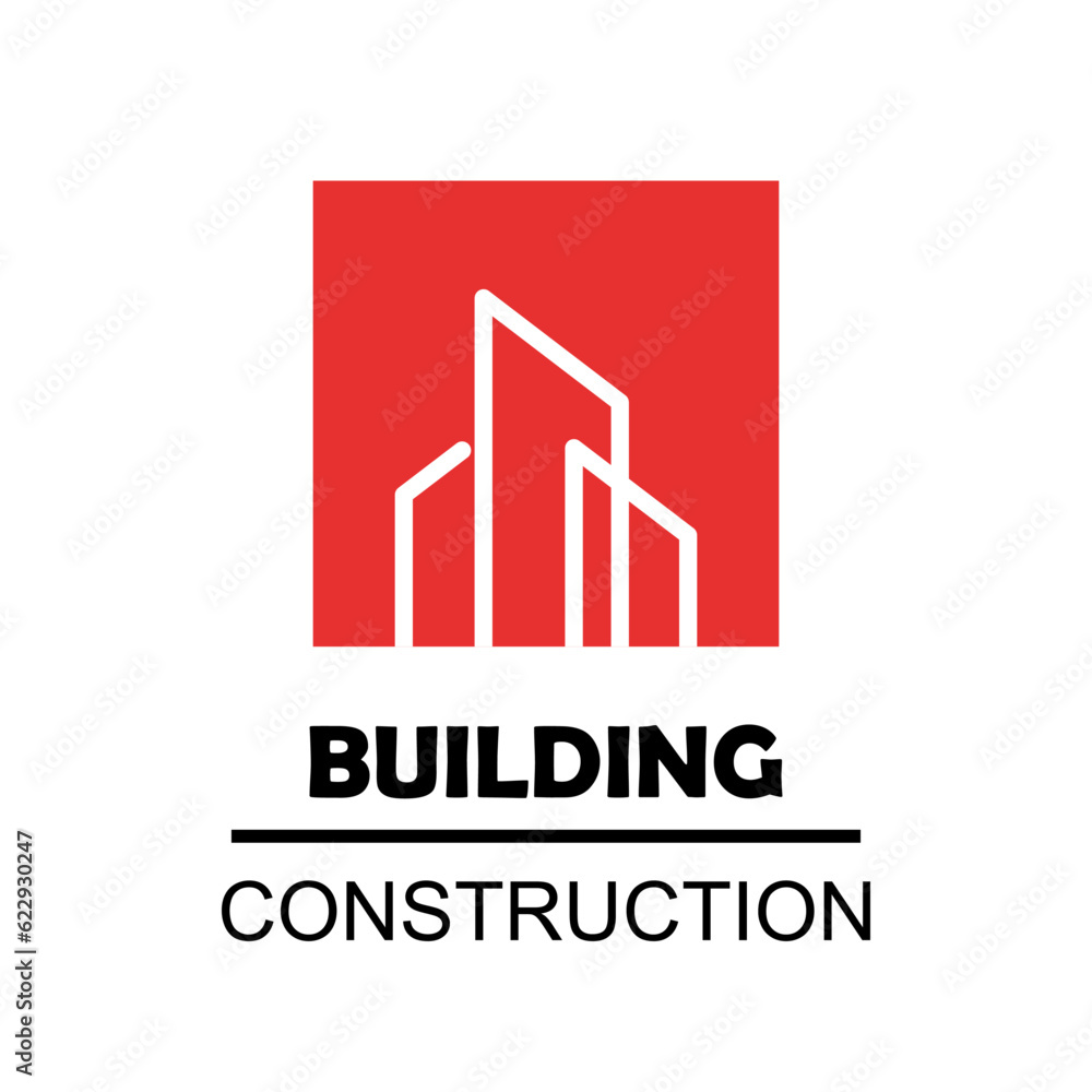 Building construction company logo design, suitable for construction company Building construction company logo design, suitable for construction company