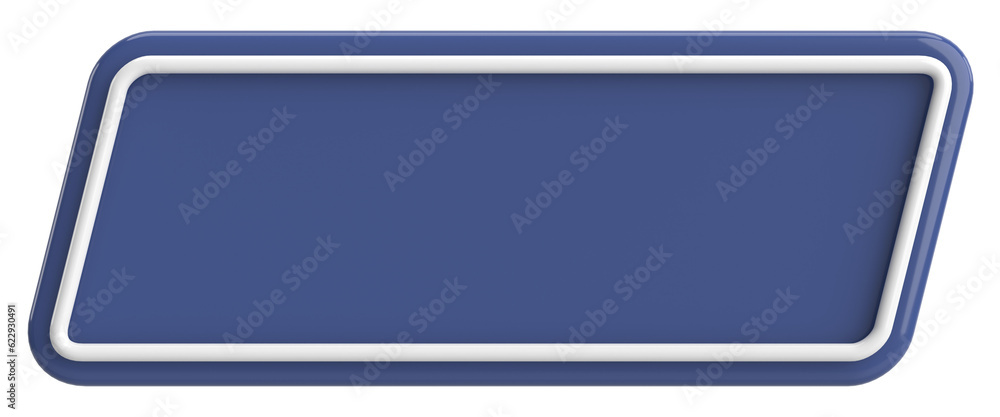 3D button. Empty button. 3D illustration. 3D button. Empty button. 3D illustration.