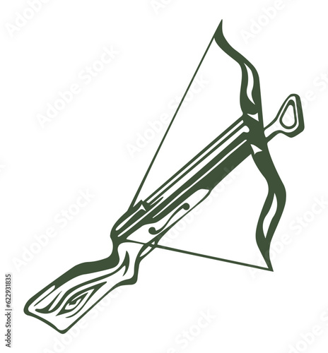 Hunting Crossbow Sticker