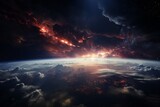 Planet Cloud In Space, Generative AI 
