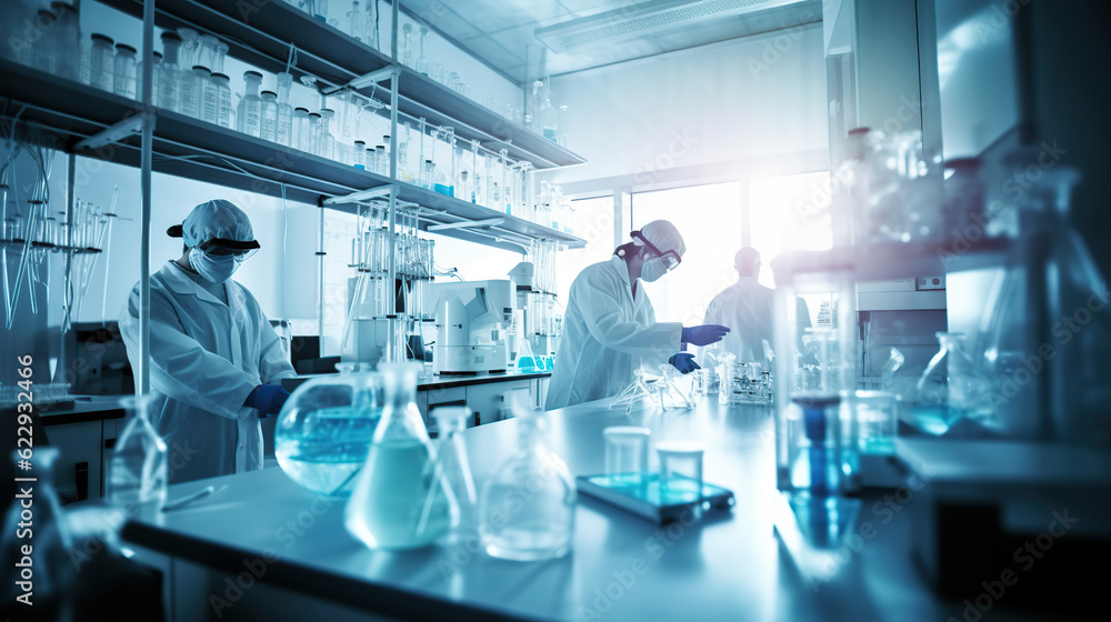scientists working in laboratory scientists working in laboratory