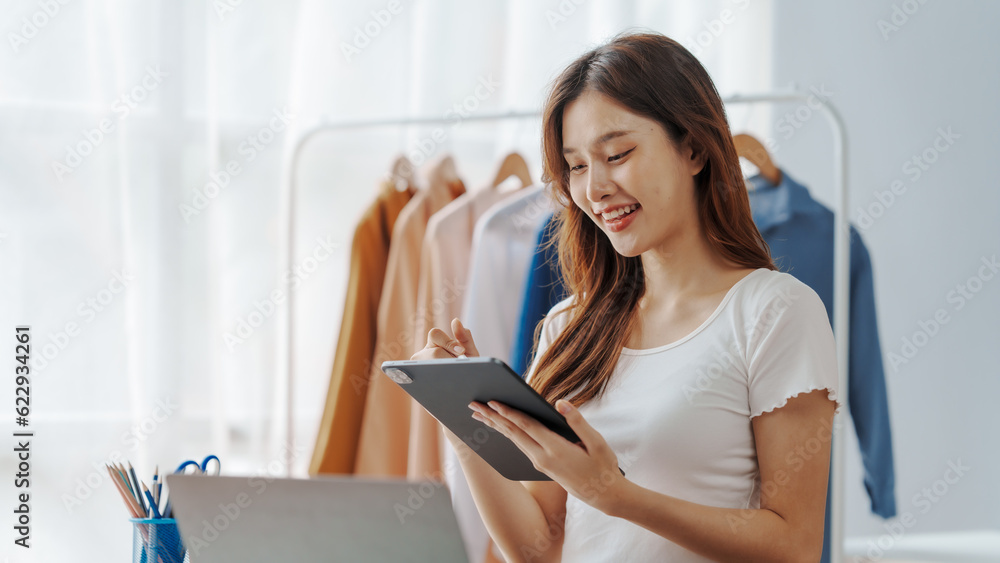 How To Start A Clothing Store Online Business apparel! Young confident asian female fashion owner social media influencer Live selling clothes, new products at home office small business e-commerce. How To Start A Clothing Store Online Business apparel! Young confident asian female fashion owner social media influencer Live selling clothes, new products at home office small business e-commerce.