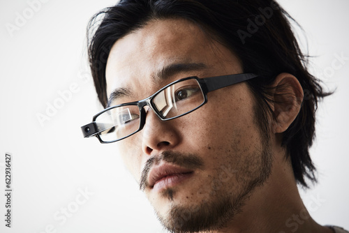 スマートグラスをかけている男性 photo
