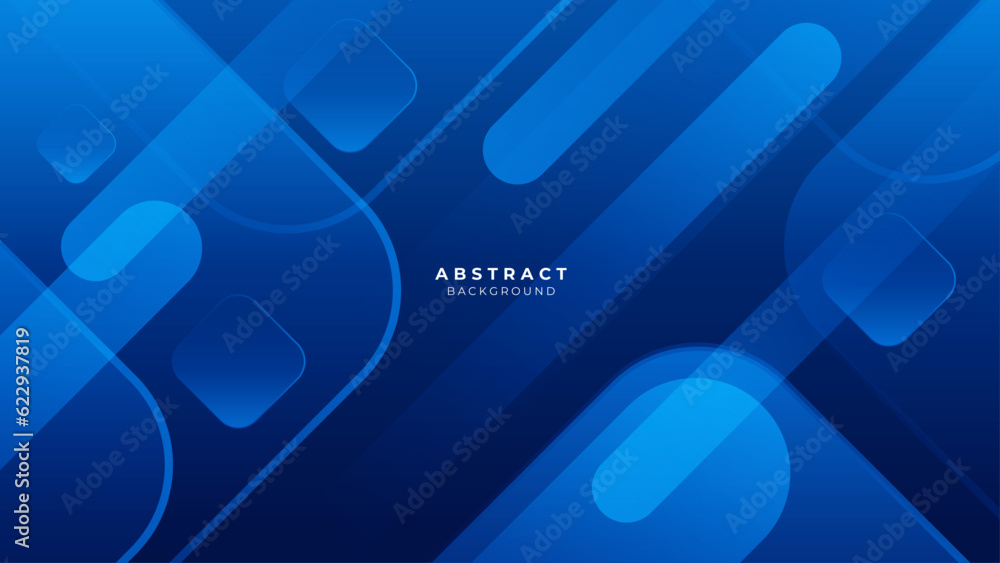 Vector abstract graphic presentation design blue banner pattern wallpaper background web template.