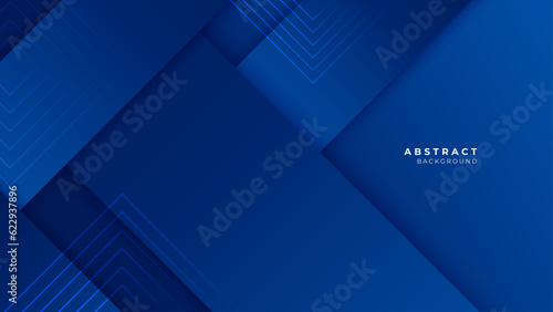 Wallpaper Mural Vector abstract graphic design blue banner pattern presentation background web template. Torontodigital.ca