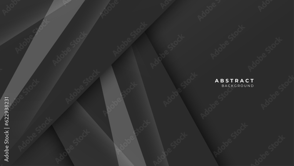 Vector abstract graphic design black banner pattern presentation background web template. Vector abstract graphic design black banner pattern presentation background web template.