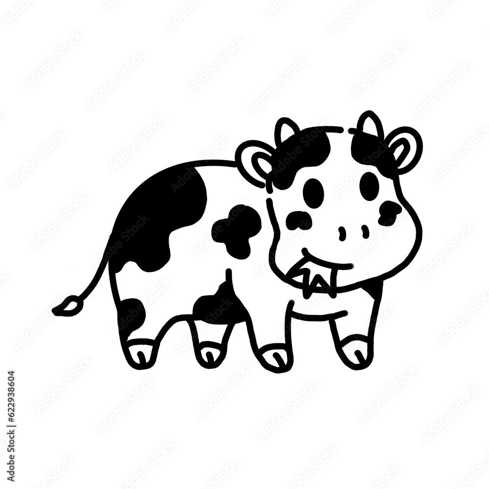 Obraz premium Cow
