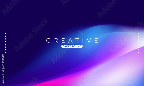 Abstract liquid gradient Background. Fluid color mix. Blue and Pink vivid Color blend. Modern Design Template For Your ads, Banner, Poster, Cover, Web, Brochure, and flyer. Vector Eps 10