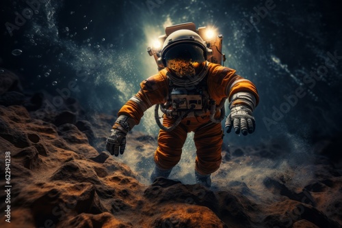 Astronaut On Moon, Generative AI 