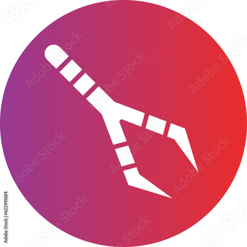 Vector Design Tweezers Icon Style