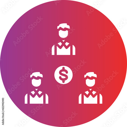 Vector Design Crowdfunding Icon Style